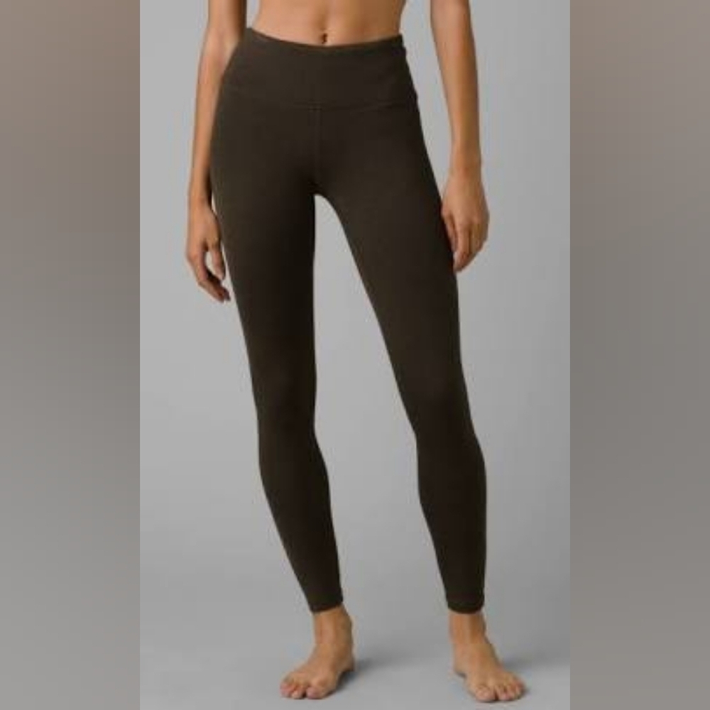 NWT Prana Transform Legging Full Length Green Gray Heather XS Extra Small